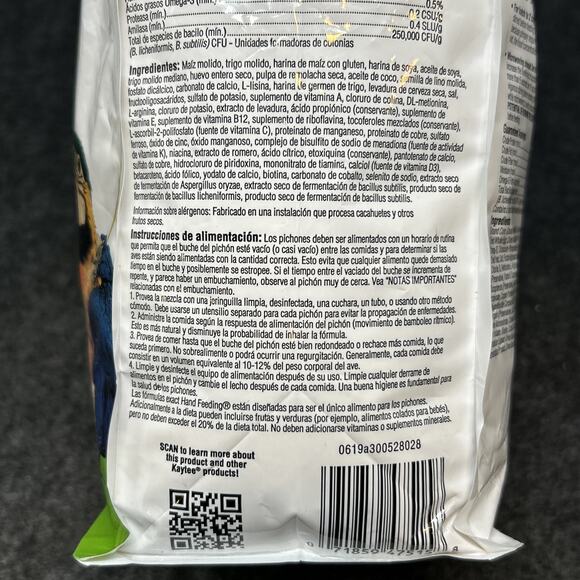 NEW Kaytee Bird Food Hand Feeding Formula Omega 3 Probiotics Macaw Cockatoo 2026 - Picture 9 of 14